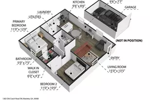 1382 Old Coach Rd SW, Marietta, GA 30008 - Photo 23