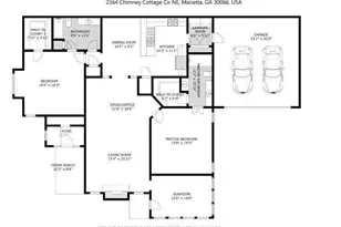 2364 Chimney Cottage Cir NE, Marietta, GA 30066 - Photo 3