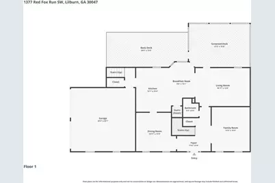 1377 Red Fox Run SW, Lilburn, GA 30047 - Photo 67