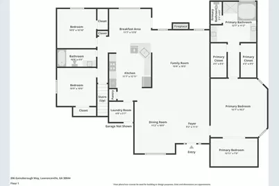 206 Gainsborough Way, Lawrenceville, GA 30044 - Photo 31