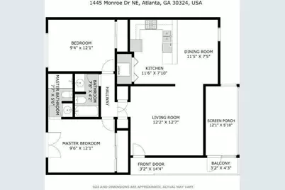 1445 Monroe Drive NE #C39, Atlanta, GA 30324 - Photo 3