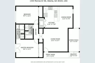 1445 Monroe Drive NE #C39, Atlanta, GA 30324 - Photo 3