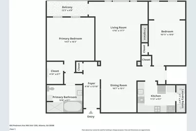 850 Piedmont Avenue NE #1205, Atlanta, GA 30308 - Photo 51