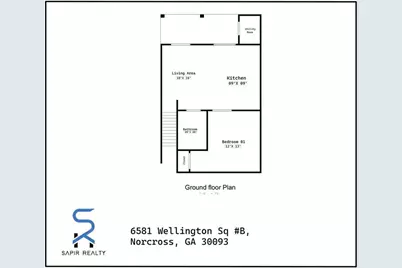 6581 Wellington Square #B, Norcross, GA 30093 - Photo 1