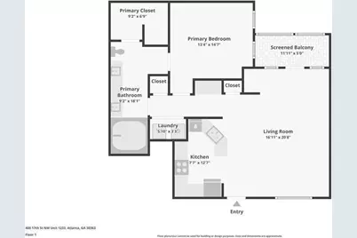 400 17th Street NW #1233, Atlanta, GA 30363 - Photo 5