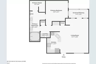 400 17th Street NW #1233, Atlanta, GA 30363 - Photo 5