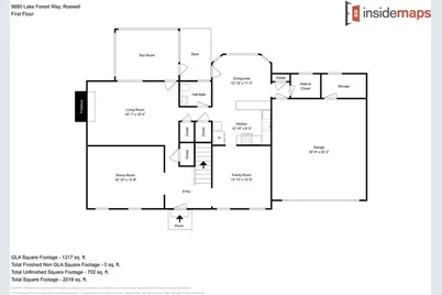 9880 Lake Forest Way, Roswell, GA 30076 - Photo 19