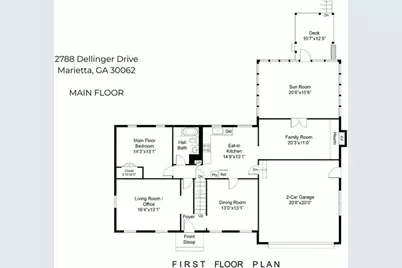 2788 Dellinger Drive, Marietta, GA 30062 - Photo 3