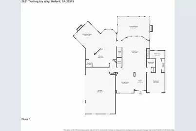 2621 Trailing Ivy Way, Buford, GA 30519 - Photo 9