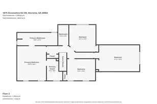 1875 Dovonshire Rd S W, Marietta, GA 30064 - Photo 47