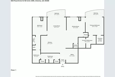 860 Peachtree Street NE #2409, Atlanta, GA 30308 - Photo 45