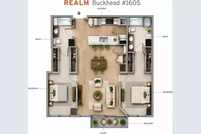 3324 Peachtree Road NE #1605, Atlanta, GA 30326 - Photo 5