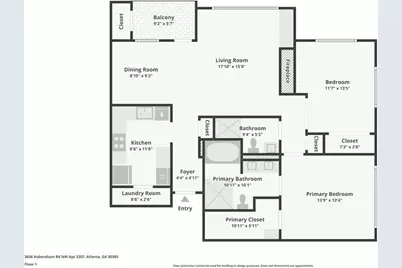 3636 Habersham Road NW #2207, Atlanta, GA 30305 - Photo 25