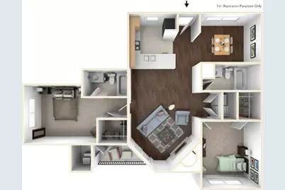 1401 W Paces Ferry Road NW #4307, Atlanta, GA 30327 - Photo 13