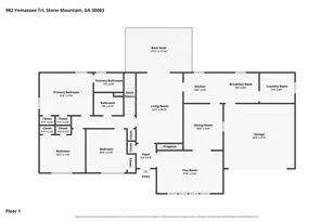 982 Yemassee Trail, Stone Mountain, GA 30083 - Photo 37