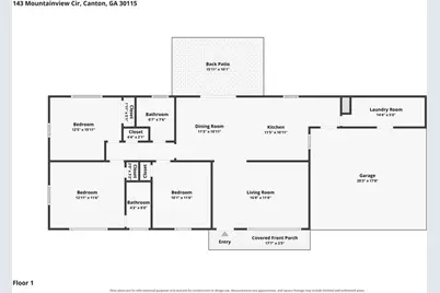143 Mountainview Circle, Canton, GA 30115 - Photo 39