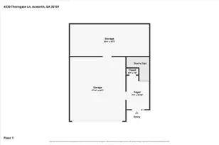 4330 Thorngate Ln, Acworth, GA 30101 - Photo 45