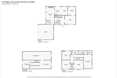 574 Ridge Lake Lane NW, Marietta, GA 30064 - Photo 43