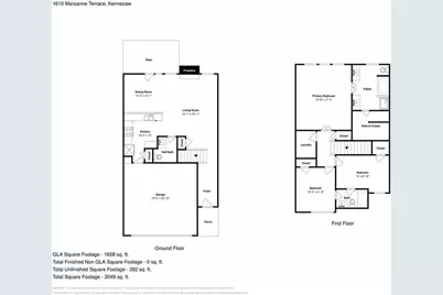 1610 Marsanne Terrace NW #25, Kennesaw, GA 30152 - Photo 17