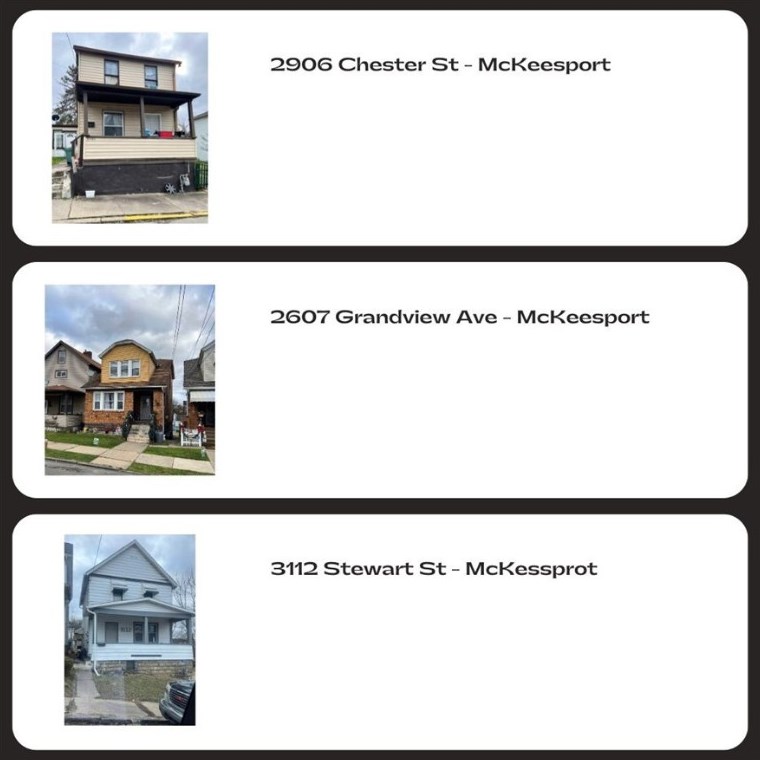 2607 Grandview Ave, Mckeesport PA  15132-7831 exterior