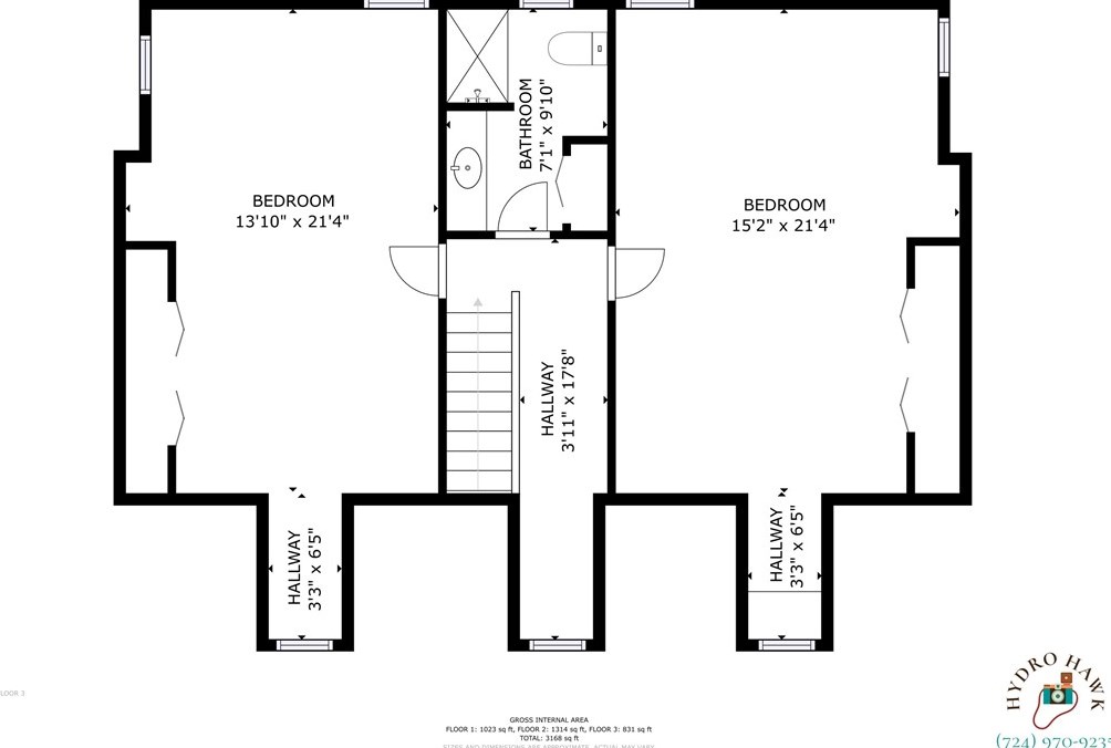 111 Red Brush Trl, Harmony PA  16037-8223 exterior