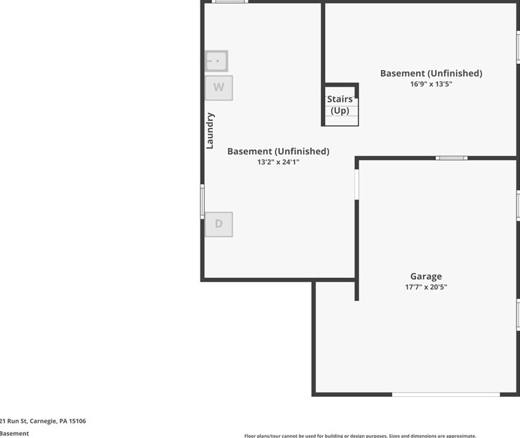 21 Run St, Collier Township PA  15106-1938 exterior