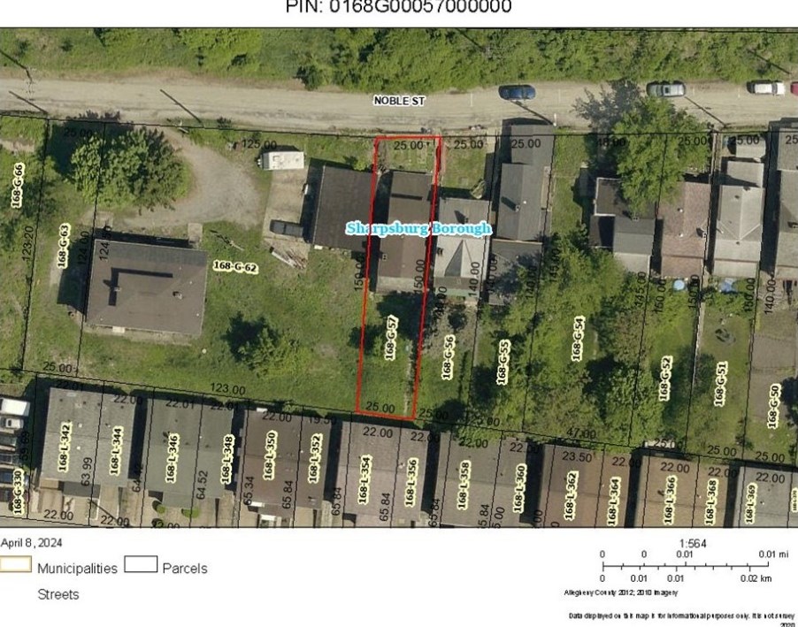 1708 Noble St, Pittsburgh PA  15215-2638 exterior