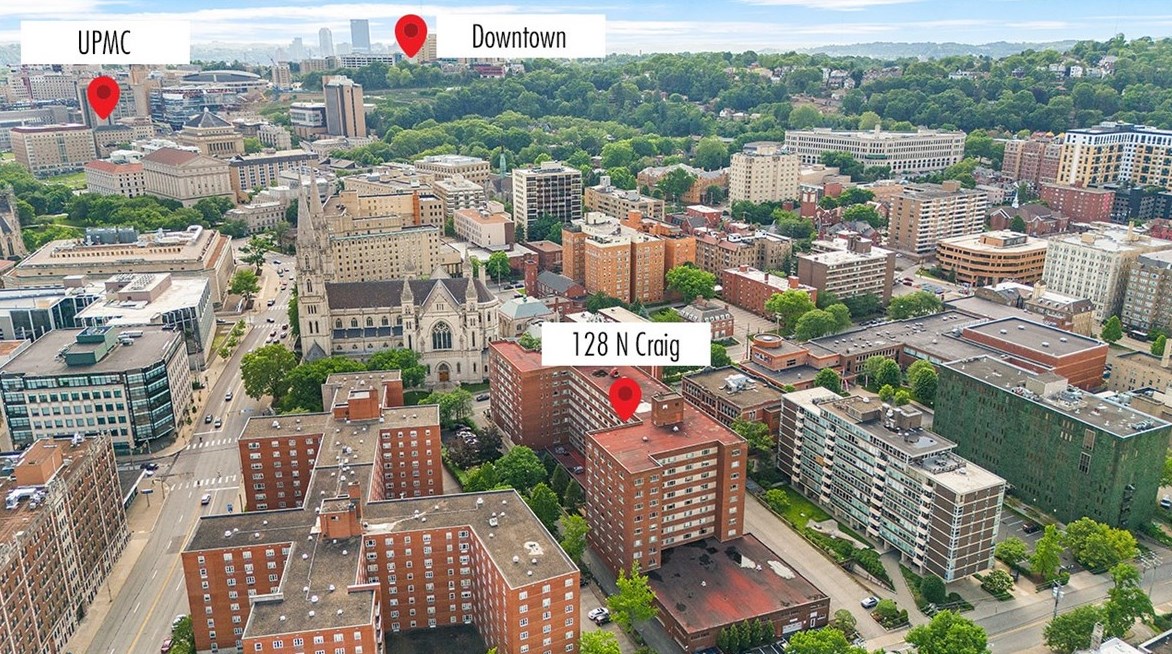 128 Craig St, Pittsburgh PA 15213-2744 exterior
