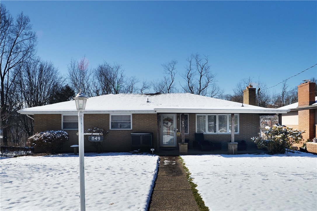 849 Artvue Dr, Scott Township, PA 15243 MLS 1593031 Coldwell Banker