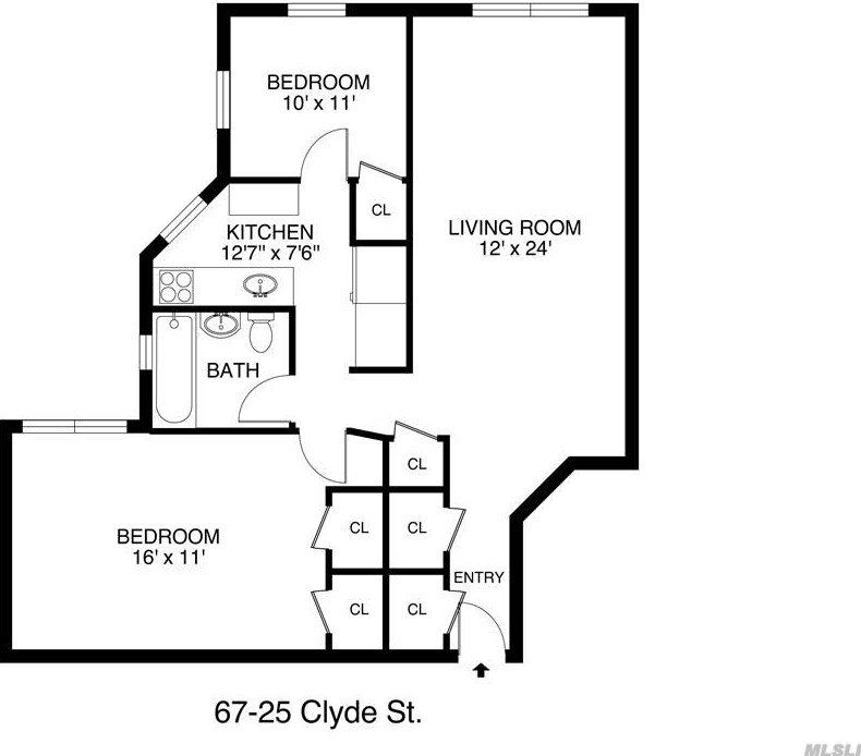 6725 Clyde St, Flushing NY  11375-4056 exterior