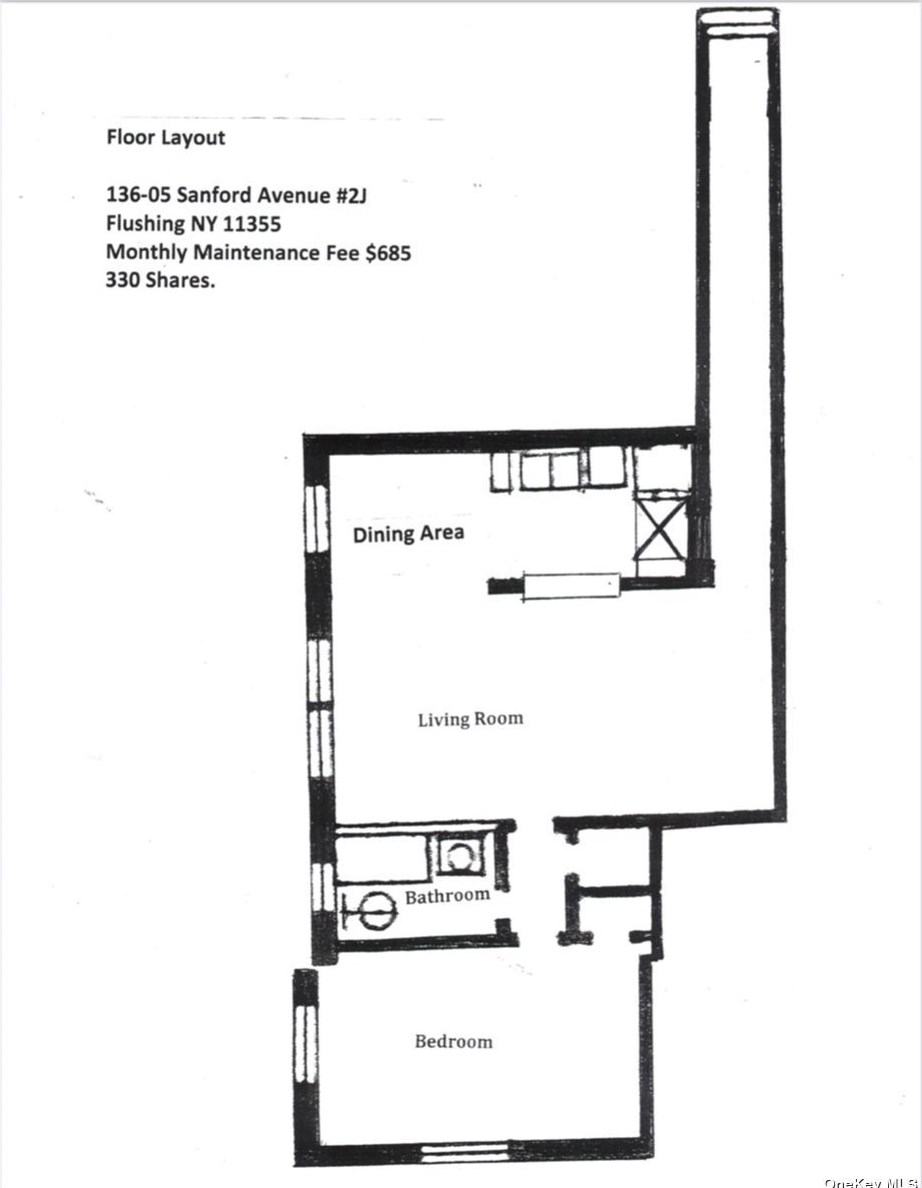 13605 Sanford Ave, Flushing NY 11355-3136 exterior