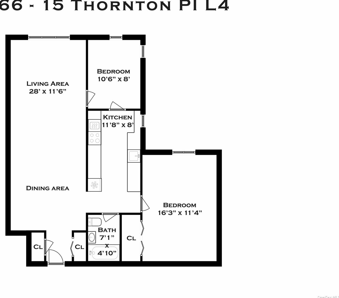 66-15 Thornton Pl, Flushing NY exterior