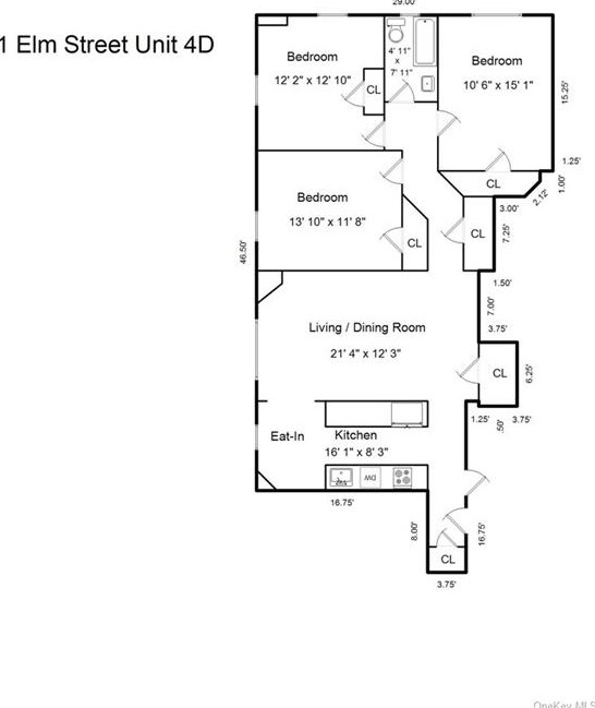 1 Elm St, Yonkers NY  10701-3907 exterior