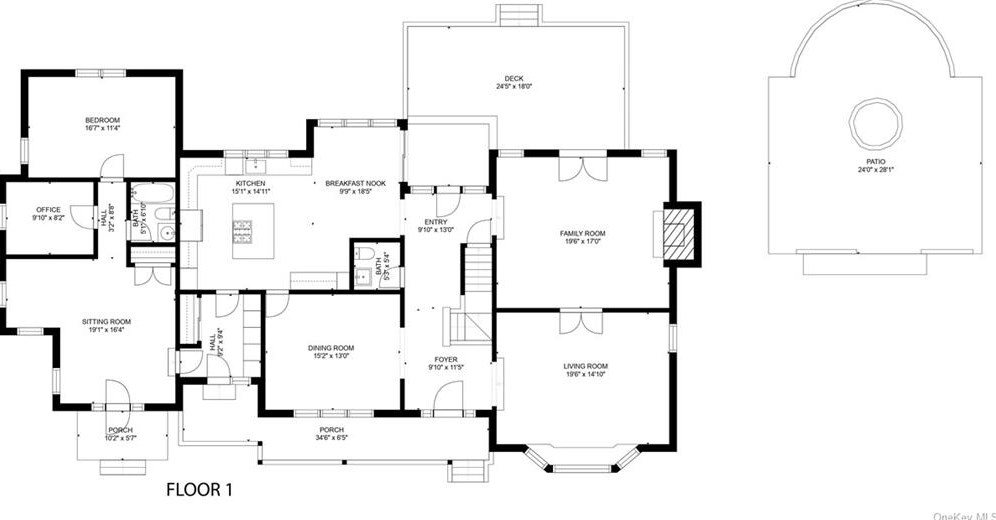 1 Hillside Rd, Rye NY  10580-2010 exterior