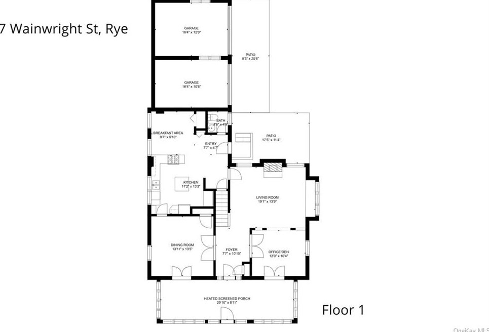 7 Wainwright St, Rye NY  10580-3711 exterior