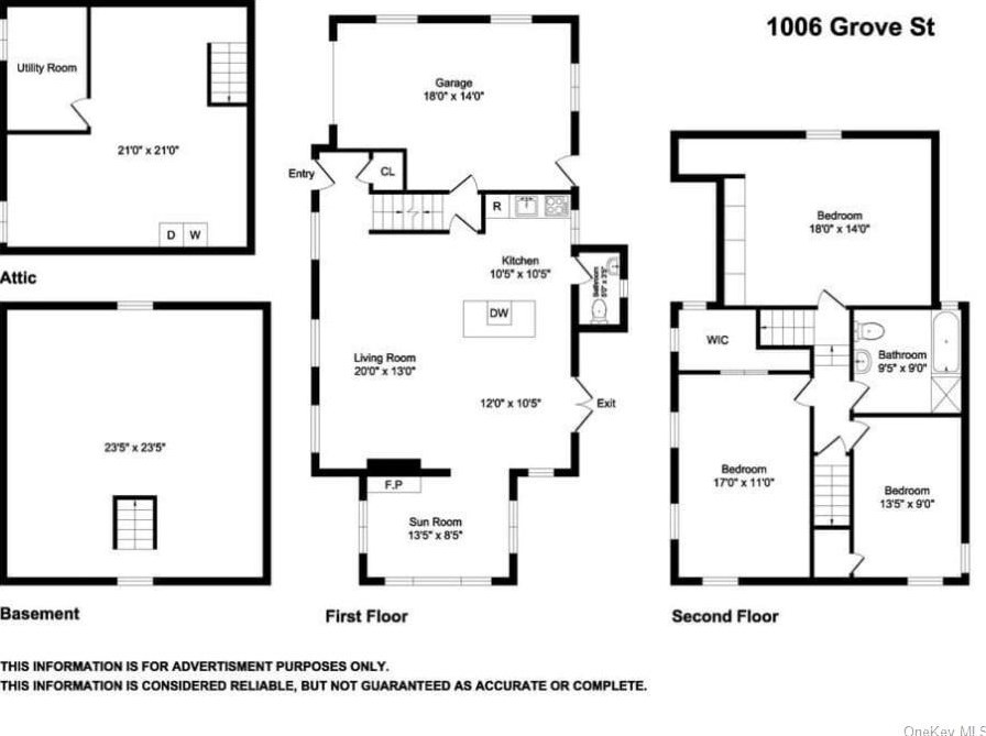 1006 Grove St, Mamaroneck NY  10543-1711 exterior