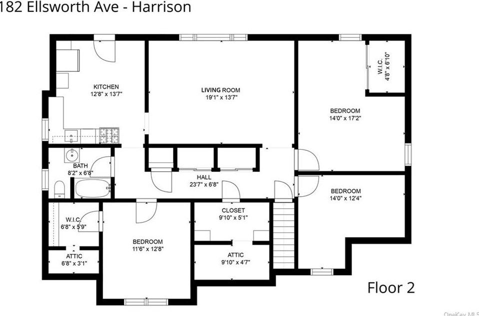 182 Ellsworth Ave, Harrison NY  10528-2015 exterior