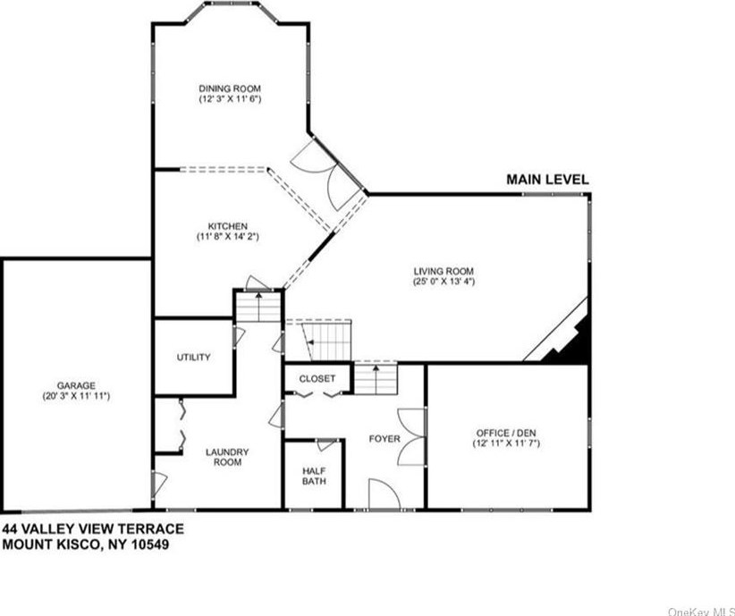 44 Valley View Ter, Mount Kisco NY  10549-1512 exterior