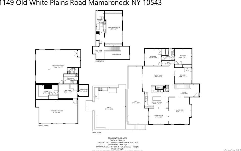 1149 Old White Plains Rd, Mamaroneck NY  10543-1015 exterior