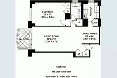 345 E 80th Street #12-J, New York City, NY 10075 - Photo 9