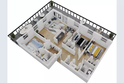 130 Lenox Avenue #907, New York City, NY 10026 - Photo 1