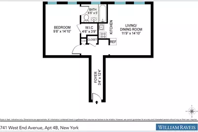 741 W End Avenue #4-B, New York City, NY 10025 - Photo 13