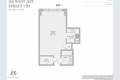 201 W 21st Street #7D, New York City, NY 10011 - Photo 13