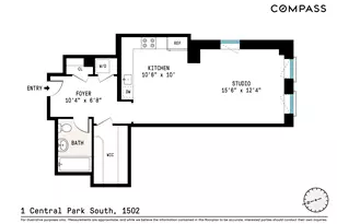 1 Central Park S, New York City, NY 10019 - Photo 21