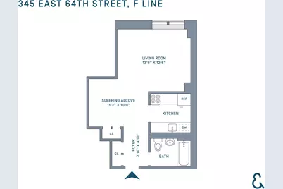 345 E 64th Street #5-F, New York, NY 10065 - Photo 1