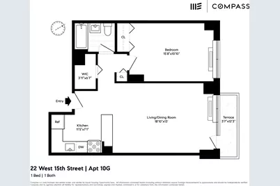 22 W 15th Street #10G, New York City, NY 10011 - Photo 11