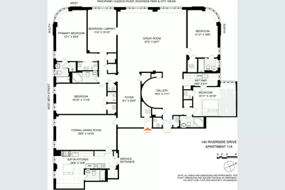 140 Riverside Drive #11A, New York City, NY 10024 - Photo 13