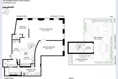 165 Hudson Street #PHA, New York City, NY 10013 - Photo 17