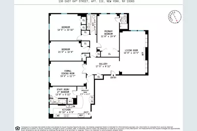 136 E 64th Street #11E, New York City, NY 10065 - Photo 1