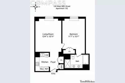 100 W 58th Street #11E, New York City, NY 10019 - Photo 7